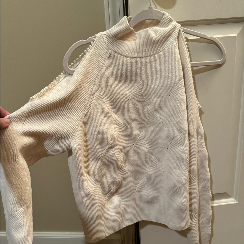 ASTR The Label Tori Sweater in cream